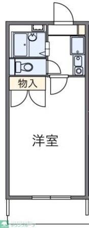 レオパレスメイプルハイム高野台1号館の物件間取画像